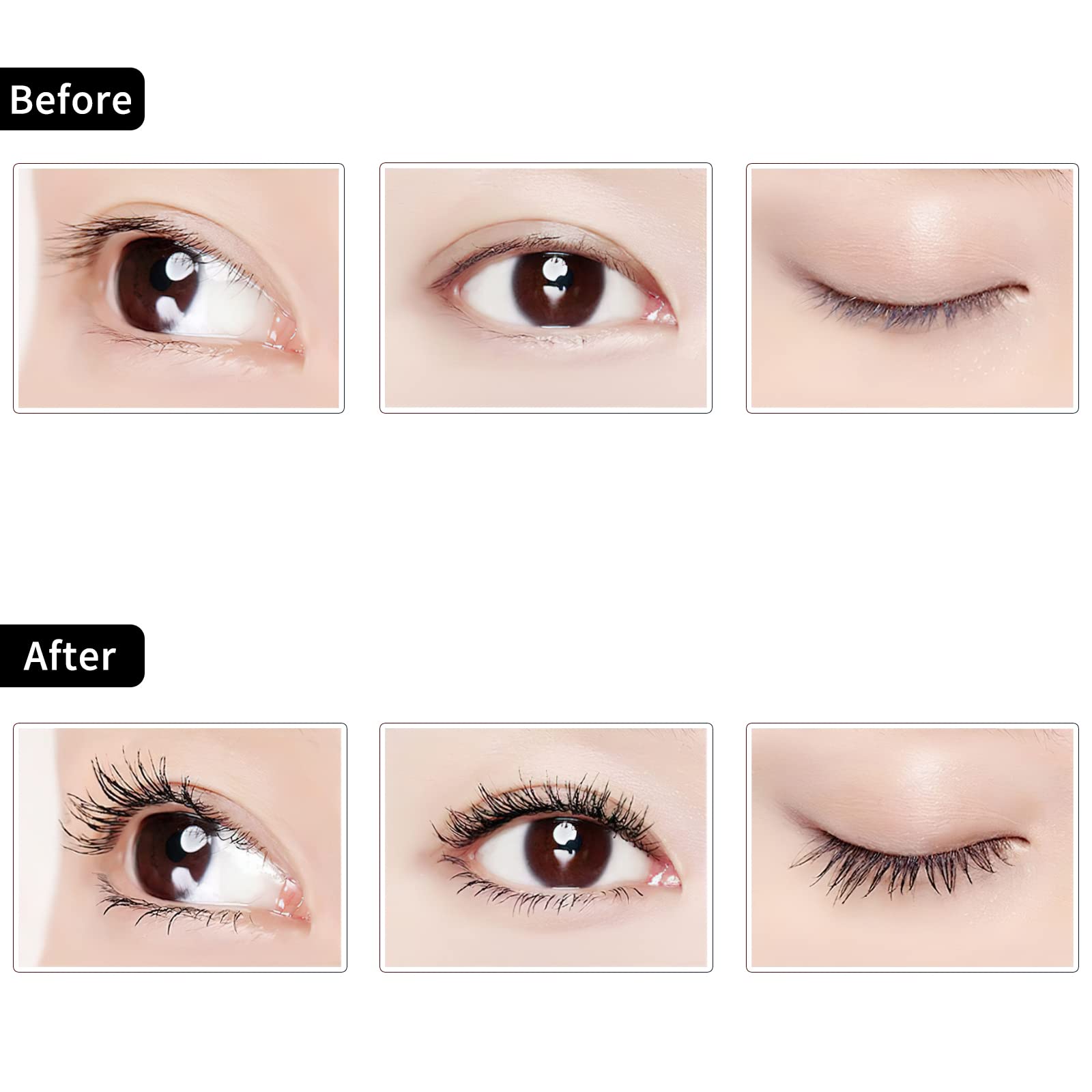 KEYPOWER curved lash curler design fits most eye shapes for natural curl