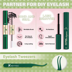 KEYYOU application brush and kit aiding precise placement