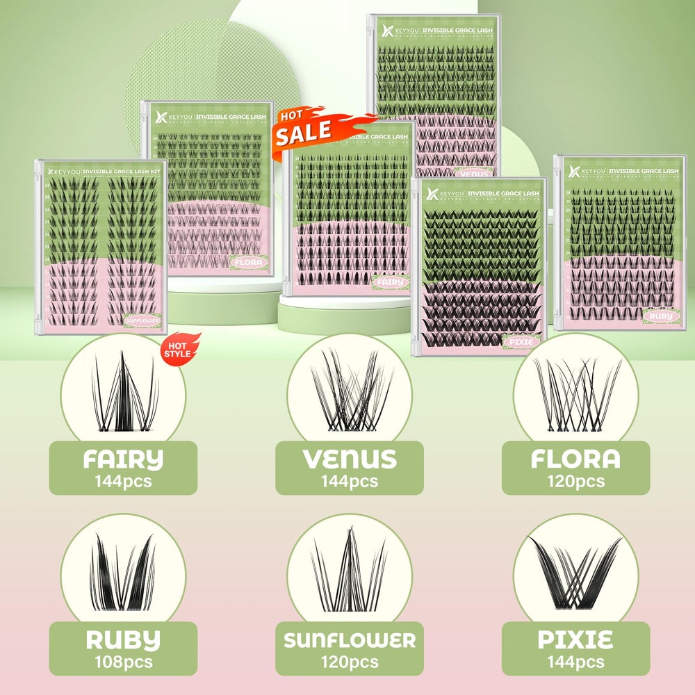 KEYYOU kit includes brush and sealer for a smooth finish
