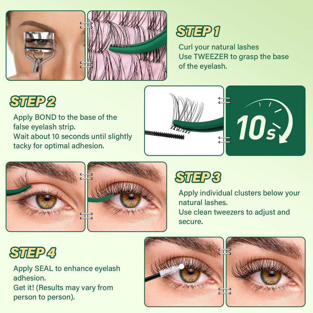 KEYYOU DIY lash clusters at home for salon-like results