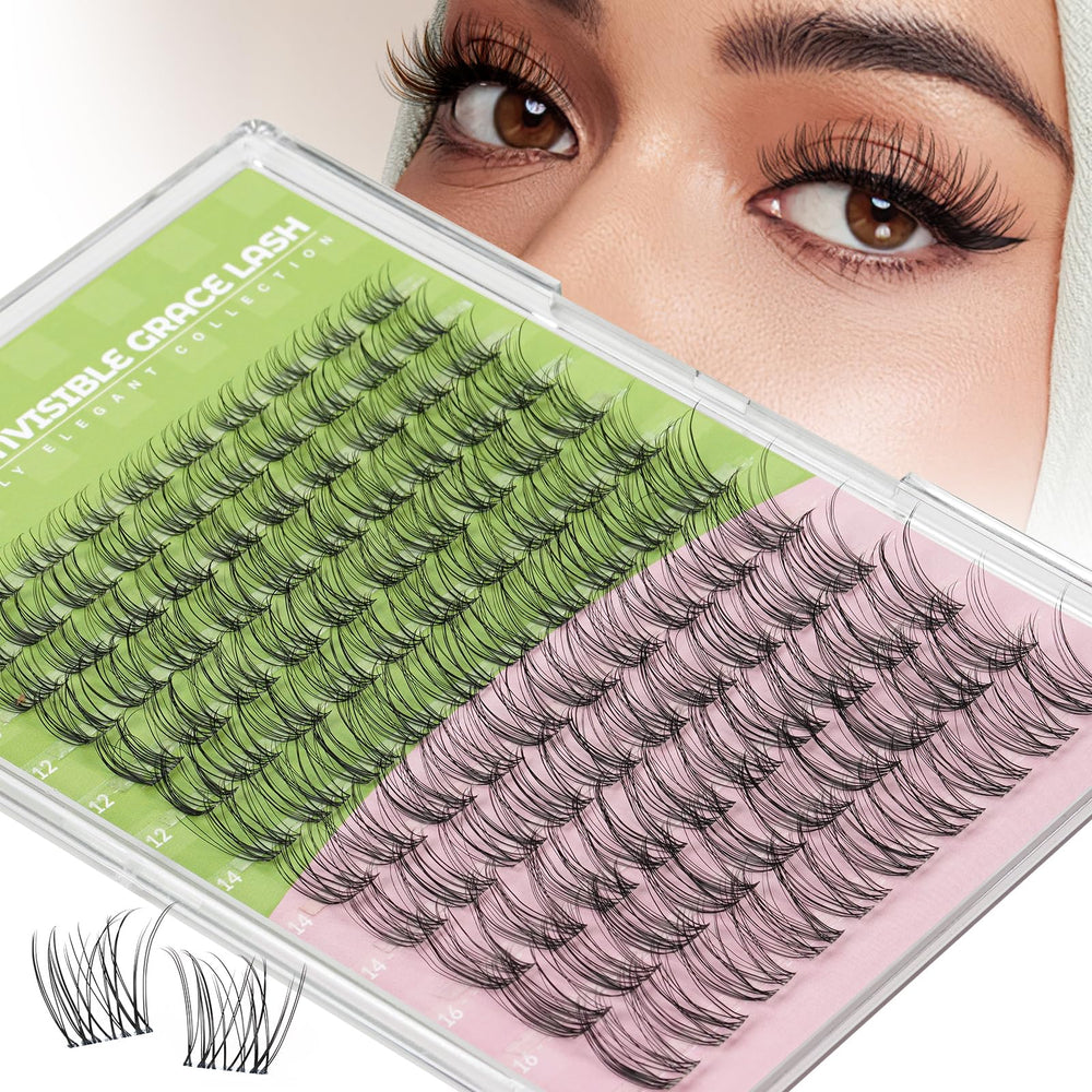 KEYYOU Fairy Venus lash clusters pack for natural daily enhancement.