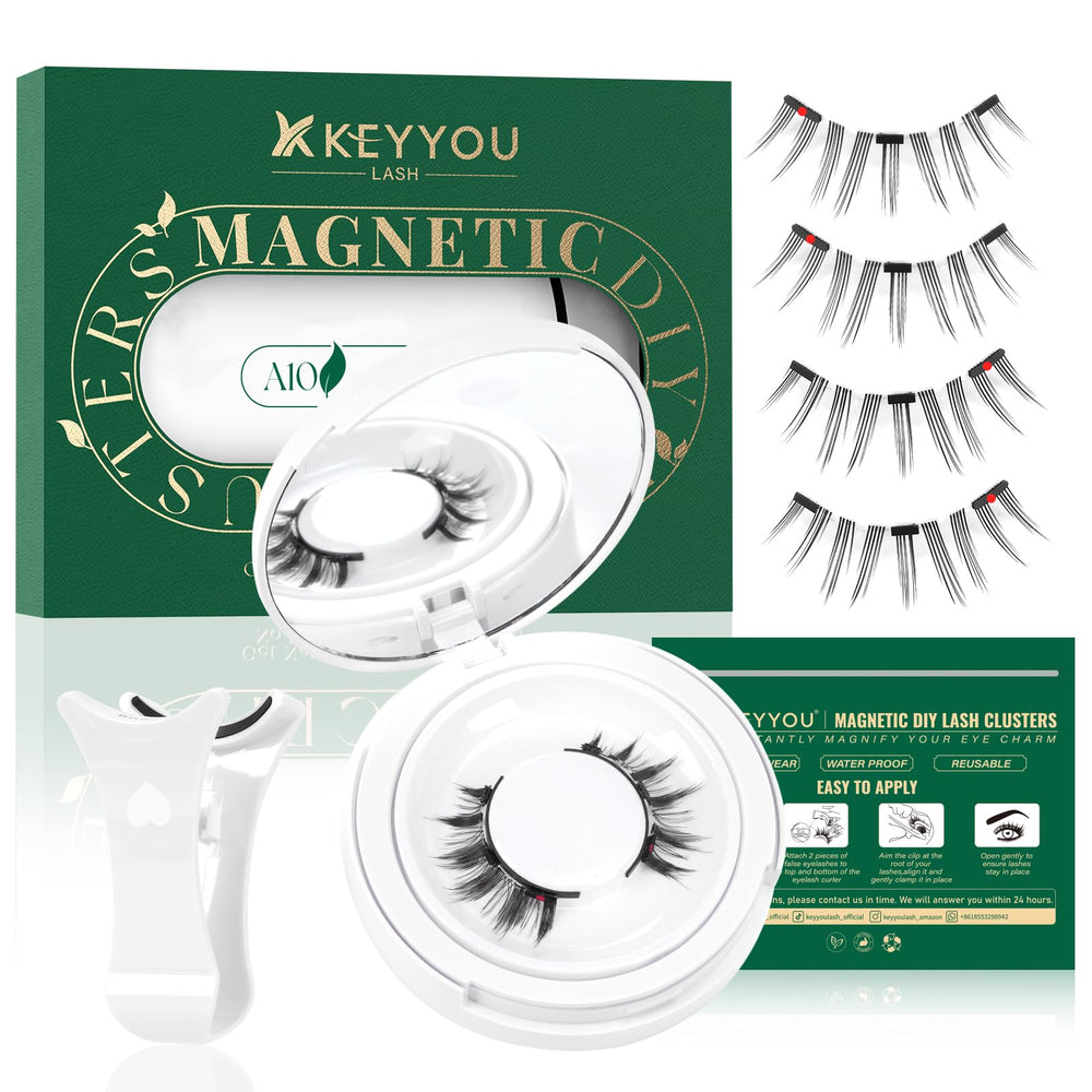KEYYOU front packaging showing kit contents and style labels, clear product benefit