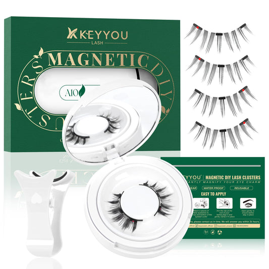 KEYYOU front packaging showing kit contents and style labels, clear product benefit