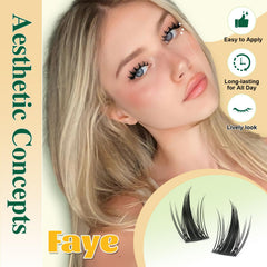 KEYYOU LASH application tweezers close-up for precise placement and easy DIY lash work