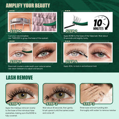 KEYYOU LASH at-home kit for salon-like lash DIY results.