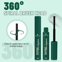 KEYYOU LASH easy removal leaves no sticky residue.