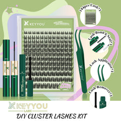 KEYYOU LASH Glue Bottle for secure, long-lasting adhesion