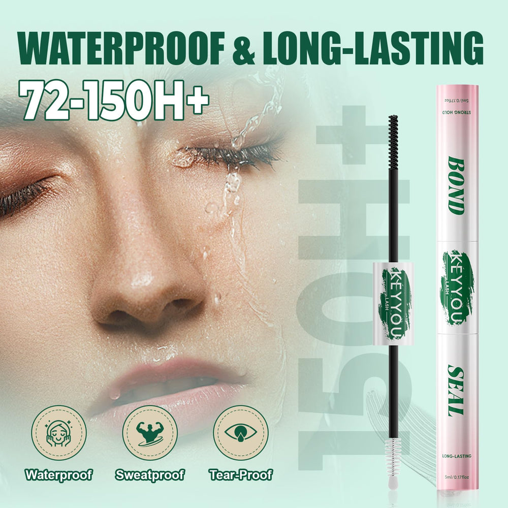 KEYYOU LASH precision brush enables precise, mess-free bonding.