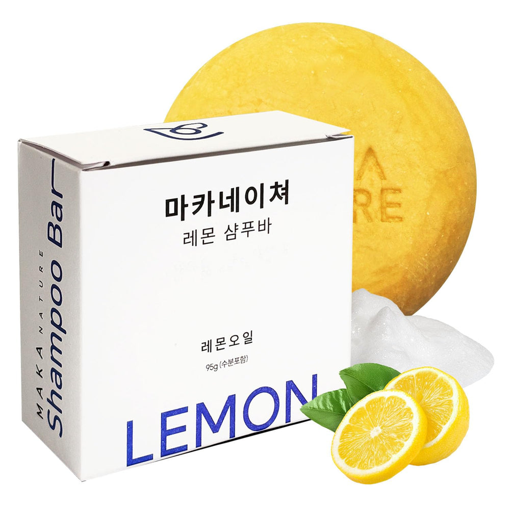 KGallery Maka Nature Lemon foaming detail illustrating rich cleansing action