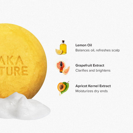 KGallery Maka Nature Lemon bar packaging close-up showing FSC-certified paper