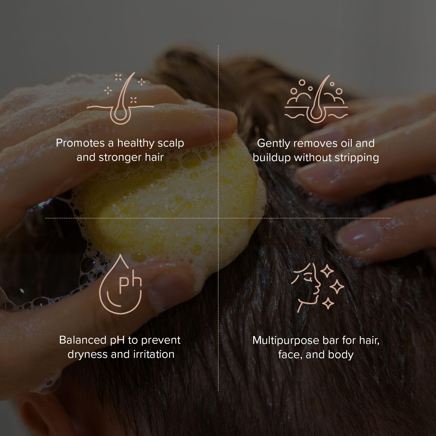 KGallery Maka Nature Lemon bar texture and lather demonstration