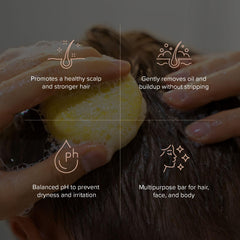 KGallery Maka Nature Lemon bar texture and lather demonstration