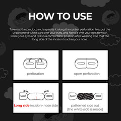 KGALLERY Warm Eye Pack disposable hygiene emphasizes convenient post-use disposal.