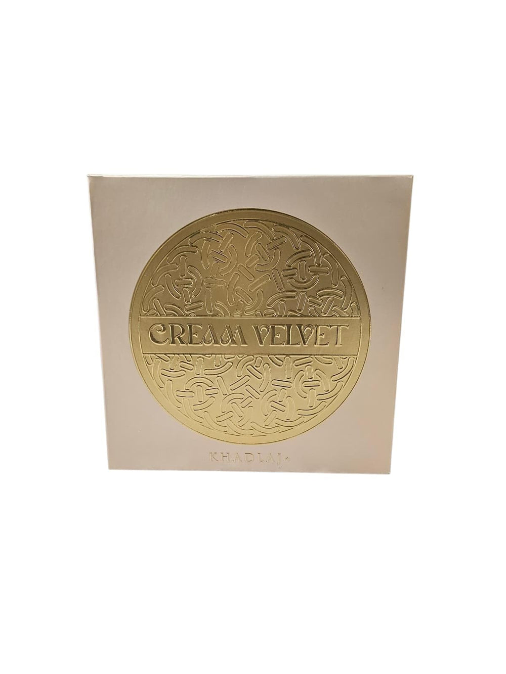 Khadlaj Cream Velvet middle notes tonka honey jasmine create a warm, inviting aura