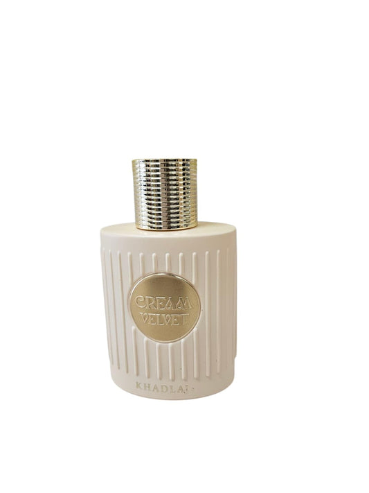 Khadlaj Cream Velvet top notes caramel and butter hint a decadent daily indulgence