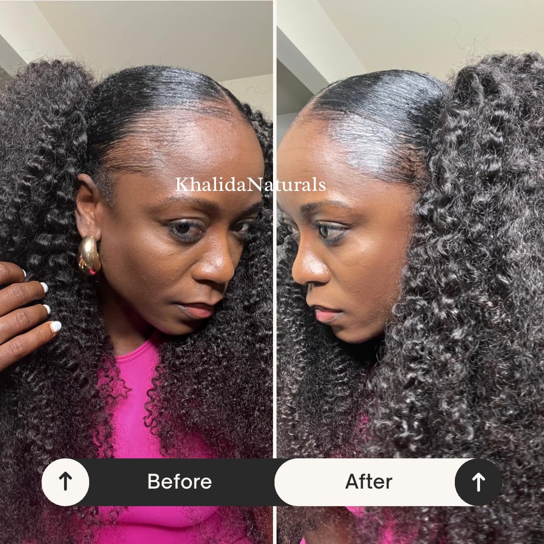 KhalidaNaturals edge control tint blending seamlessly for natural-looking hairline