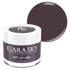 Kiara Sky All-In-One Acrylic Powder serial chiller jar for bold nails.