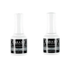 KIARA SKY base coat bottle enhances adhesion without damaging nails.