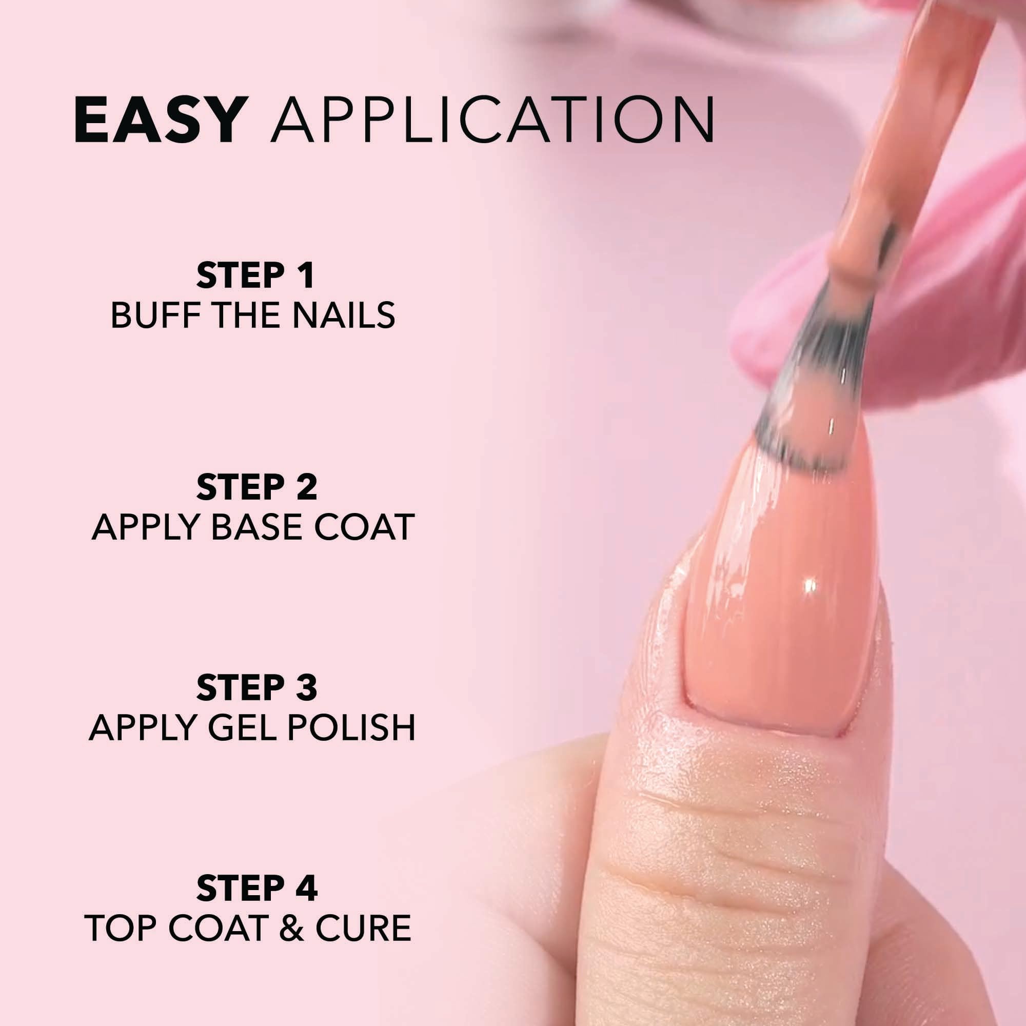 Kiara Sky Berry Pretty high-shine finish delivers long-lasting gloss on nails