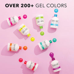 Kiara Sky Berry Pretty LED cure delivers fast, durable gel set