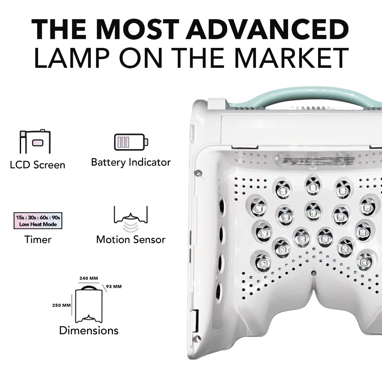 Kiara Sky Beyond Pro II LED UV light delivers efficient curing for gel polishes.