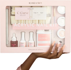 Kiara Sky crystal-cut brush for precise acrylic application