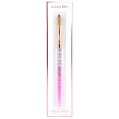 Kiara Sky crystal-cut handle closeup highlighting ergonomic grip and control