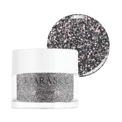 Kiara Sky Dip Powder Black Tones 1oz bottle for durable color