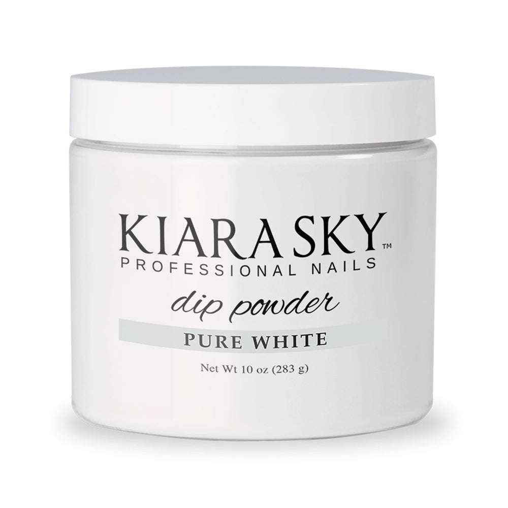 Kiara Sky Dip Powder Essentials 10 oz refill bottle, ideal base for color applications