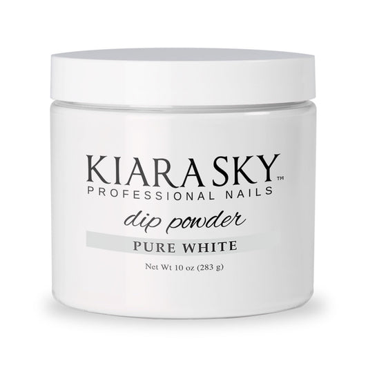 Kiara Sky Dip Powder Essentials 10 oz refill bottle, ideal base for color applications
