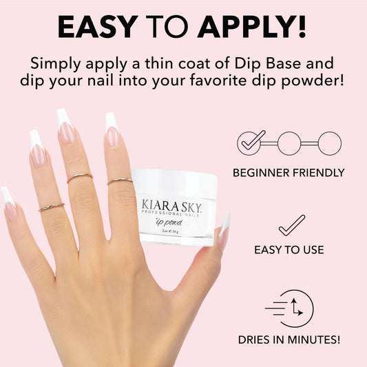 Kiara Sky Pure White powder texture ideal for smooth color overlays.