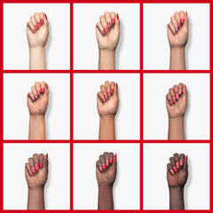Kiara Sky I’m Not Red-E Yet on nail delivering full-coverage red finish