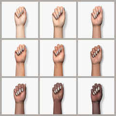 Kiara Sky dip powder protects nail bed while providing a natural color.