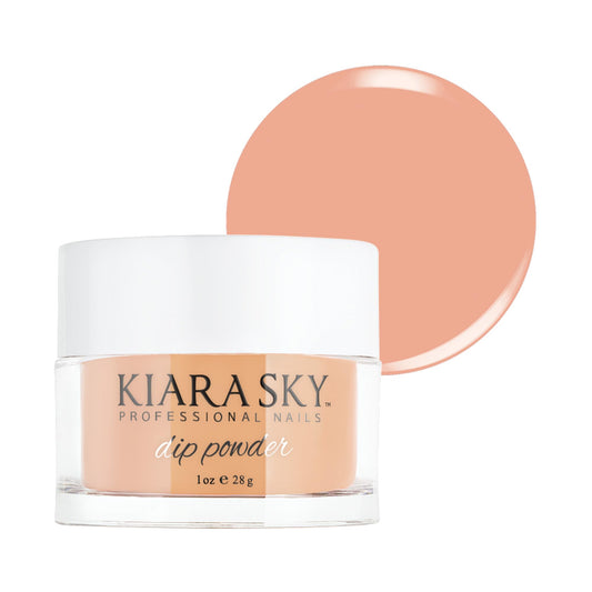 Kiara Sky Naughty List nude tones packaging close-up shows premium quality and suitability for salons
