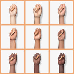 Kiara Sky orange-tones kit essentials image showing complete dipping system components.