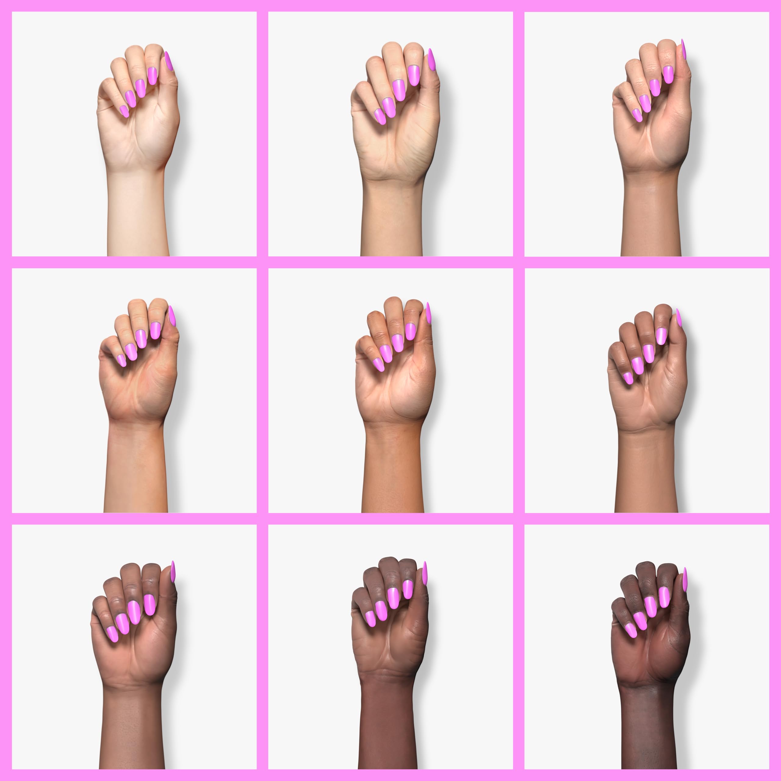 Kiara Sky dip powder in use demonstrates quick, even coverage for nails