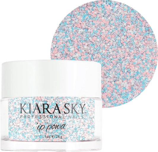 Kiara Sky Dip Powder Pink Tones Wild at Heart jar for lasting color