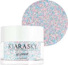 Kiara Sky Dip Powder Pink Tones Wild at Heart jar for lasting color