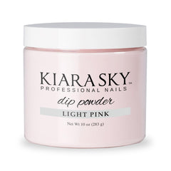 Kiara Sky dip powder refill in light pink 10oz for easy reloading and long-lasting color