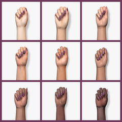 Kiara Sky Smitten nail-art-friendly purple tone for versatile looks