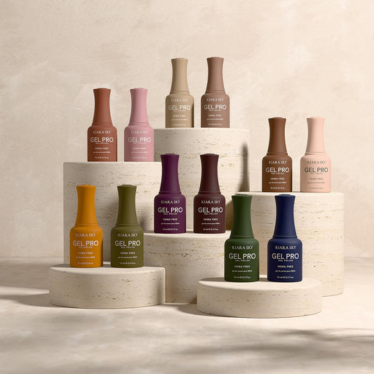 KIARA SKY Gel Pro HEMA-FREE romantic mauve: versatile for subtle shade transitions.