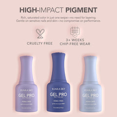 KIARA SKY Gel Pro HEMA-FREE sultry purple: statement accent for moody sets.