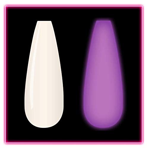 Kiara Sky Glow brush applying dip powder for smooth, easy nail dip