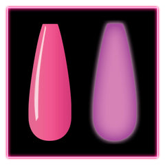 Kiara Sky Flamin-Glo application close-up showing lightweight, smooth finish.