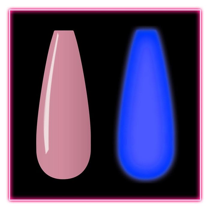 Kiara Sky Glow night glow effect reveals radiant color shift after dark.