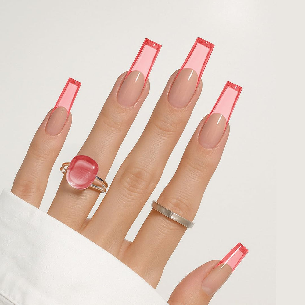 Kiara Sky Jelly Tints application swipe demonstrates smooth, self-leveling gel for even coverage.