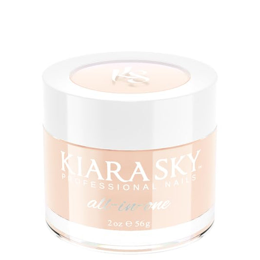 Kiara Sky Just My Luck nude powder in a 2oz bottle for versatile nails.