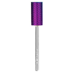 Kiara Sky purple X-cut large barrel drill bit smooths surfaces
