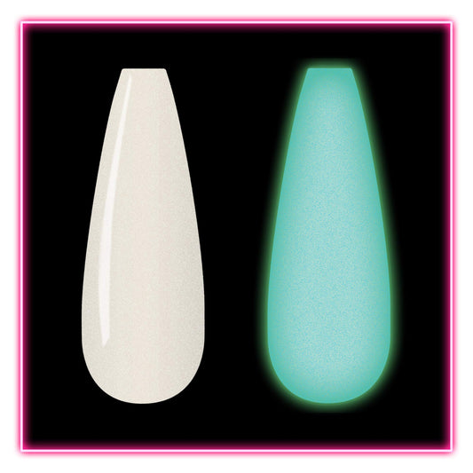 Kiara Sky Love Struck nails during application showing lightweight, smooth coverage.