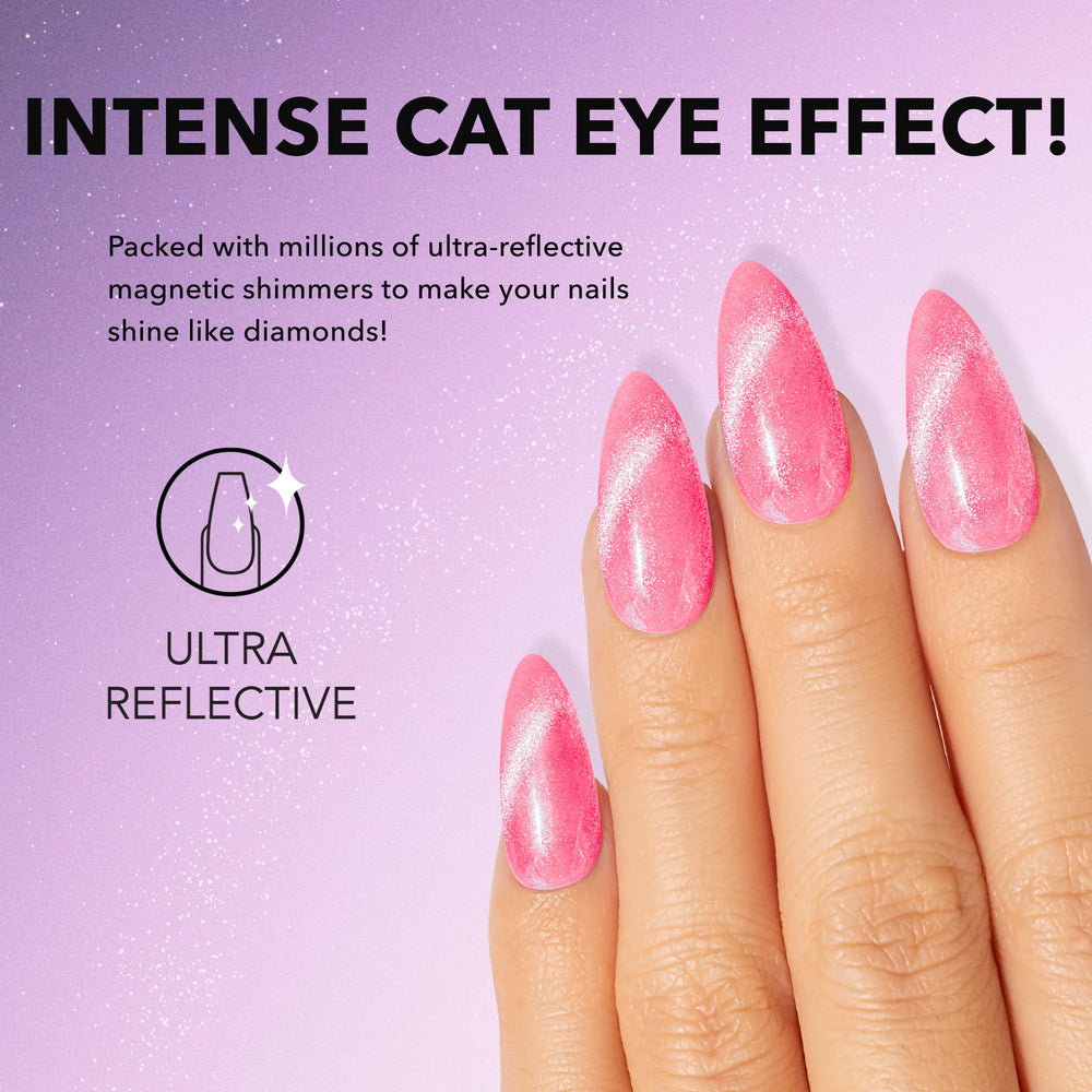 Kiara Sky MagneticFX Pink Luster provides glossy metallic finish that catches light beautifully